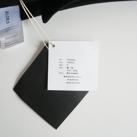 2024SS / aLORS / Valentina パンツ / 2505-1086