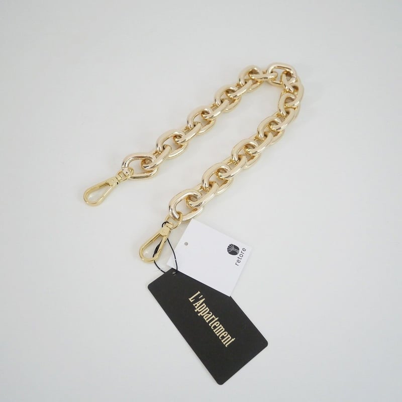L'Appartement 【GOOD GRIEF!】Chain Belt 【美品】  L'Appartment DEUXIEME CLASSE / アパルトモンドゥーズィエムクラス | 【GOOD GRIEF!/グッドグリーフ】 Chain Belt チェーンベルト | ゴールド