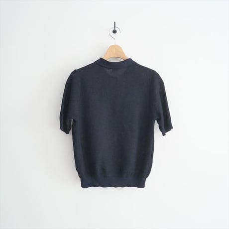 2025SS・人気完売色 / Ballsey / TOMORROWLAND / パールメッシュコンビ ポロカラープルオーバー / 11025102701 / 2508-1229