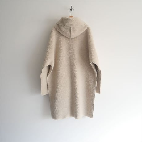2023AW・人気完売品 / L'Appartement購入品 / LOU ANDREA / Fake Hood Coat / 23020570001130 / 2412-0635
