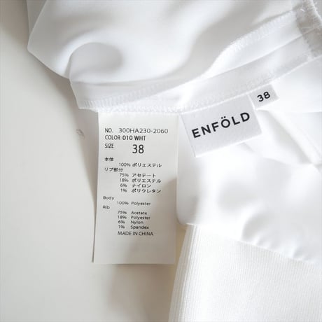 ENFOLD SEAM PULLOVER 300HA230-2060 / 2604-0339