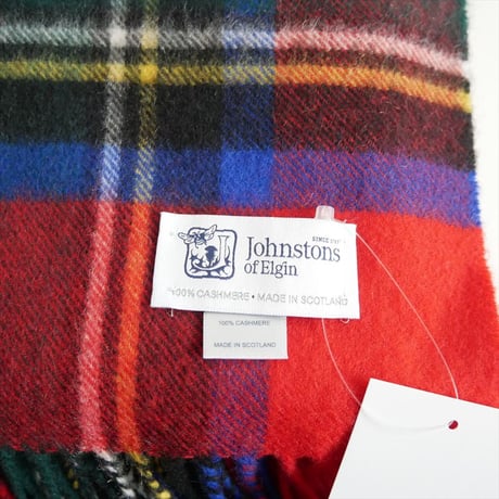 Johnstons / ロイヤルスチュワート タータンチェックカシミヤストール / 2503-1118