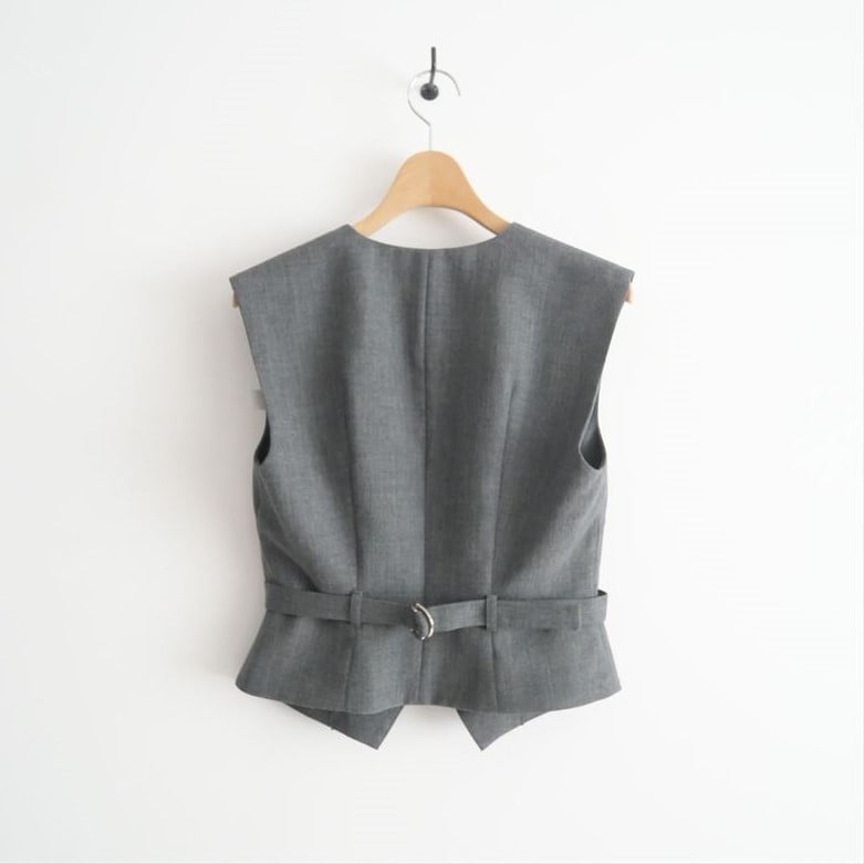 ENFOLD 2024SS MINIMAL-SHAPE-VEST