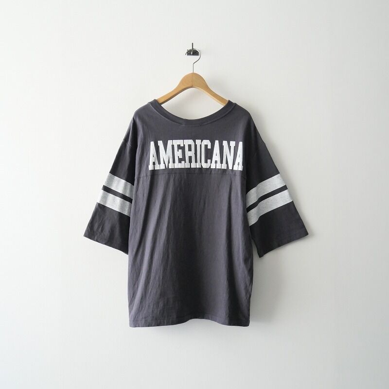 AMERICANA / ボーイフレンド フットボールTシャツ / AP STUDIO別注 2104-0226