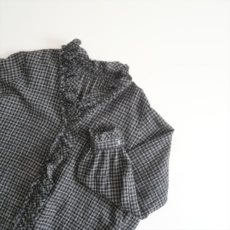 2024AW / journal standard luxe / リファイン フリルブラウス / 24050440020040 / 2504-0523