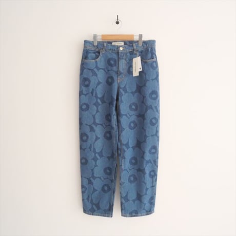 2025AW今季新作 / 未使用 / marimekko / Maridenim Barrel Unikko ジーンズ / 52249193406 / 2509-0171