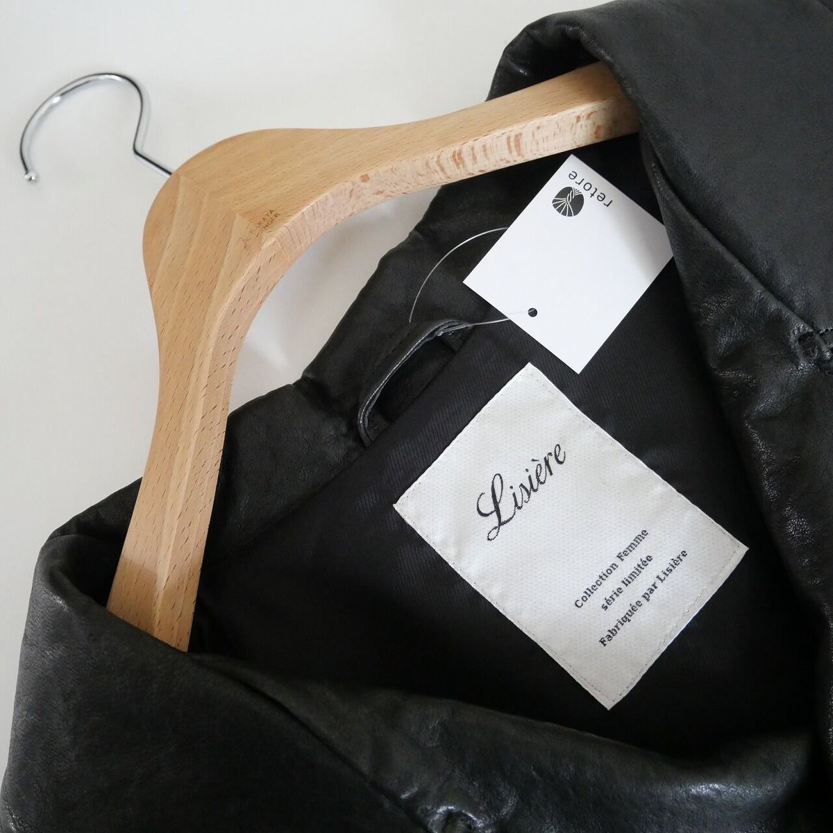 Lisiere Leather Rider's JKレザーライダースジャケット L'Appartement Lisiere Leather Riders（Lisiere Leather Riders