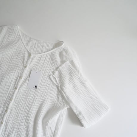 SLOBE IENA / ガーゼ 2WAYブラウス / 24051912602020 / 2408-0935
