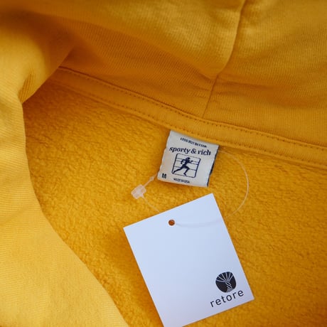 2023SS / SPORTY&RICH / Truck Club Hoodie / 23070570001110 / L'Appartement購入品 / 2306-1527