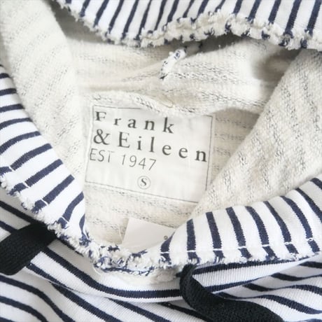 2024・人気完売品 / L'Appartement購入品 / FRANK&EILEEN / BORDER HOODIE SWEAT / 24070570002910 / 2508-0095