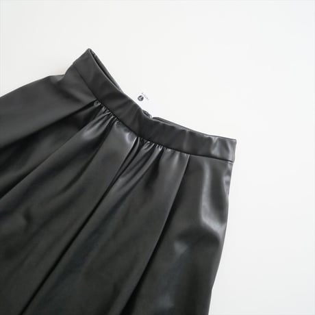2023AW / upper hights / フェイクレザースカート Cecily / 20JD00502 / 2405-0551