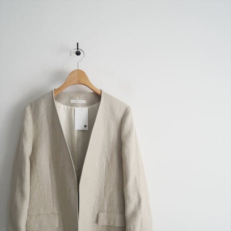 2022SS / 未使用 / Plage / Linen ジャケット / 22010922101010 / 2404-0491