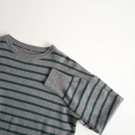 2024AW / L'Appartement / BORDER BF KNIT P/O / 24080560716030 / 2601-0915