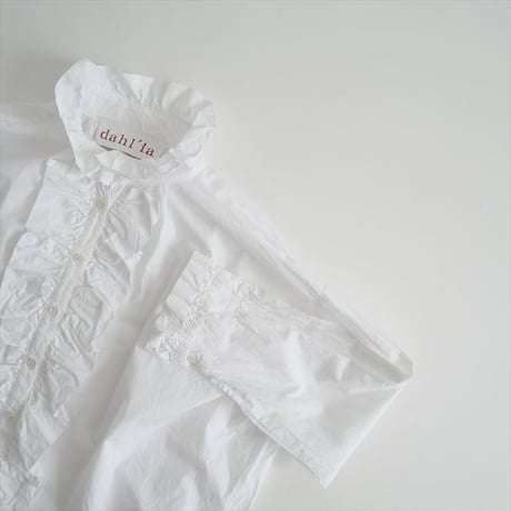 継続販売品 / dahl'ia / フリルシャツ / DBL-286AK / 2506-0245