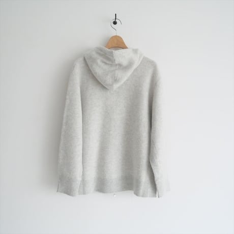 2024SS / 未使用 / GALERIE VIE / ウールブラッシュ ジップアップパーカ / 23024102701 / 2502-0704
