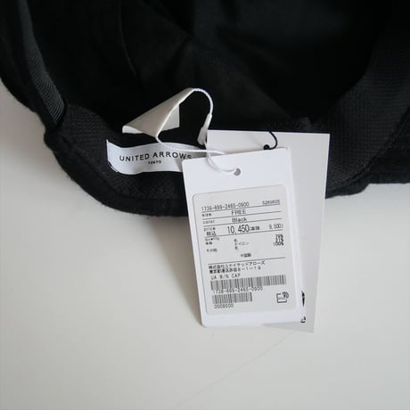 未使用 / UNITED ARROWS / W/N キャップ / 17386992465 / 2402-0025