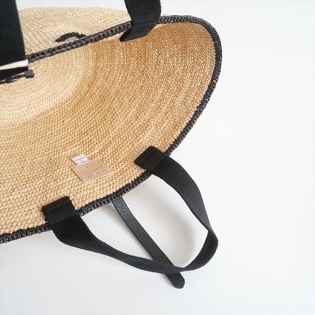 2024SS今季 / 未使用 / martinique購入品 / MAISON N.H PARIS / CARLA GRAND ラフィアハンドバッグ / A0342PBG070 / 2406-0069