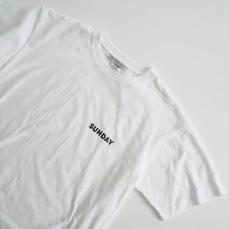 2023SS / journal standard luxe / SUNDAY プリントT / 23070440044020 / 2311-0263