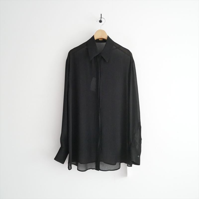 2025・人気完売品 未使用 DEUXIEME CLASSE トリアセ シフォン シャツ 25
