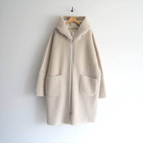2023AW・人気完売品 / L'Appartement購入品 / LOU ANDREA / Fake Hood Coat / 23020570001130 / 2412-0635