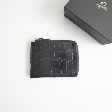 2023 / 未使用 / NEEDLES / COIN CASE - CROCODILE EMBOSSED LEATHER / 2404-0075