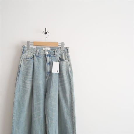 2024・人気完売品 / 広瀬すずさんコラボ / CLANE / TUCK WIDE DENIM PANTS / 17111-7312 / 2506-0682