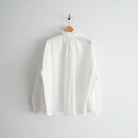 2022 / journal standard luxe / ワッシャー フリルブラウス / 22050440021040 / 2404-2082