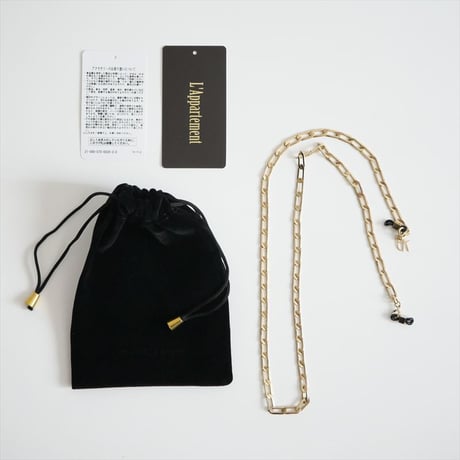 2021 / L'Appartement購入品 / EMMANUELLE KHANH / Gold Chain メガネチェーン / 21090570002930 / 2407-0030