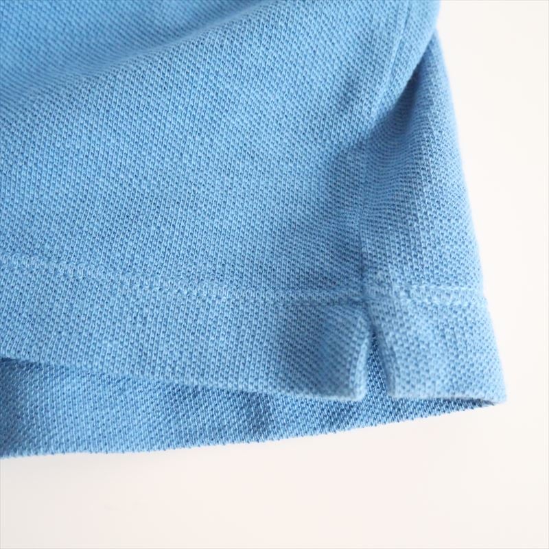 美品 45R ジンバカノコの33色馬ポロ タツノオトシゴ刺繍 ゆったり 美品 45R ジンバカノコの33色馬ポロ タツノオトシゴ刺繍