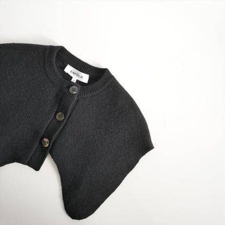 2022AW / コレクションピース / ENFOLD / ASYMMETRY CAPE / 300FA870-2570 / 2512-0545