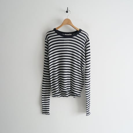 2023 / MUSE de Deuxieme Classe購入品 / CAROUSELAMBRA / ORGANIC COTTON ボーダー / 23070521016030 / 2402-0551