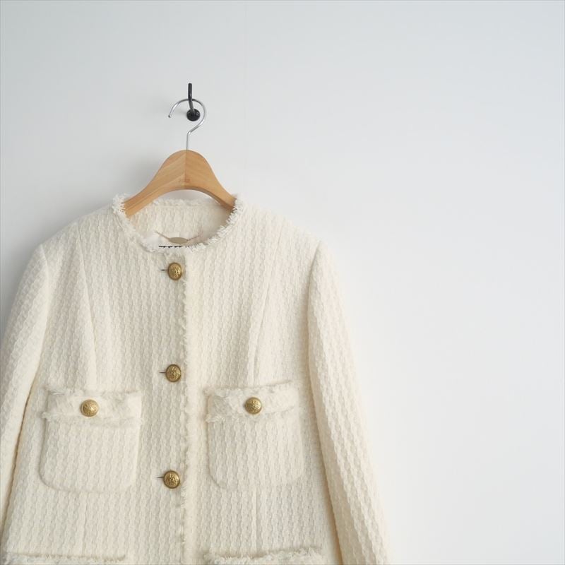 2022AW / allureville / ロービングツイードショートコート