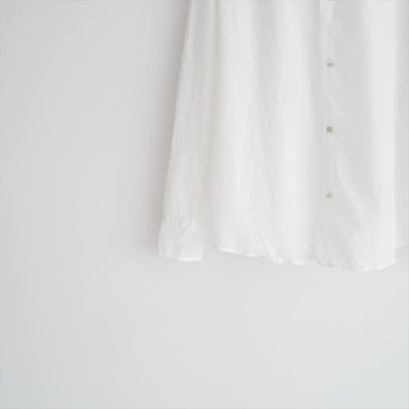 GALERIE VIE ドロンワークシャツ レギュラーカラーシャツ 23014401202 / 2605-0529