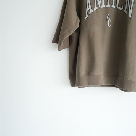 2025SS / 未使用 / L'Appartement別注 / AMERICANA / HALF SLEEVE SWEAT / 25070570005910 / 2602-0140