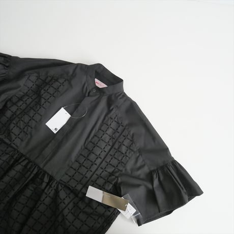 2024AW今季 / 未使用 / mintdesigns / CHECK LACE DRESS / 45242-CL6DF04 / 2410-0931