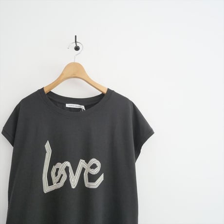 2024SS / 未使用 / IENA購入品 / Rabens Saloner / love TEE / 24070910006410 / 2508-1155