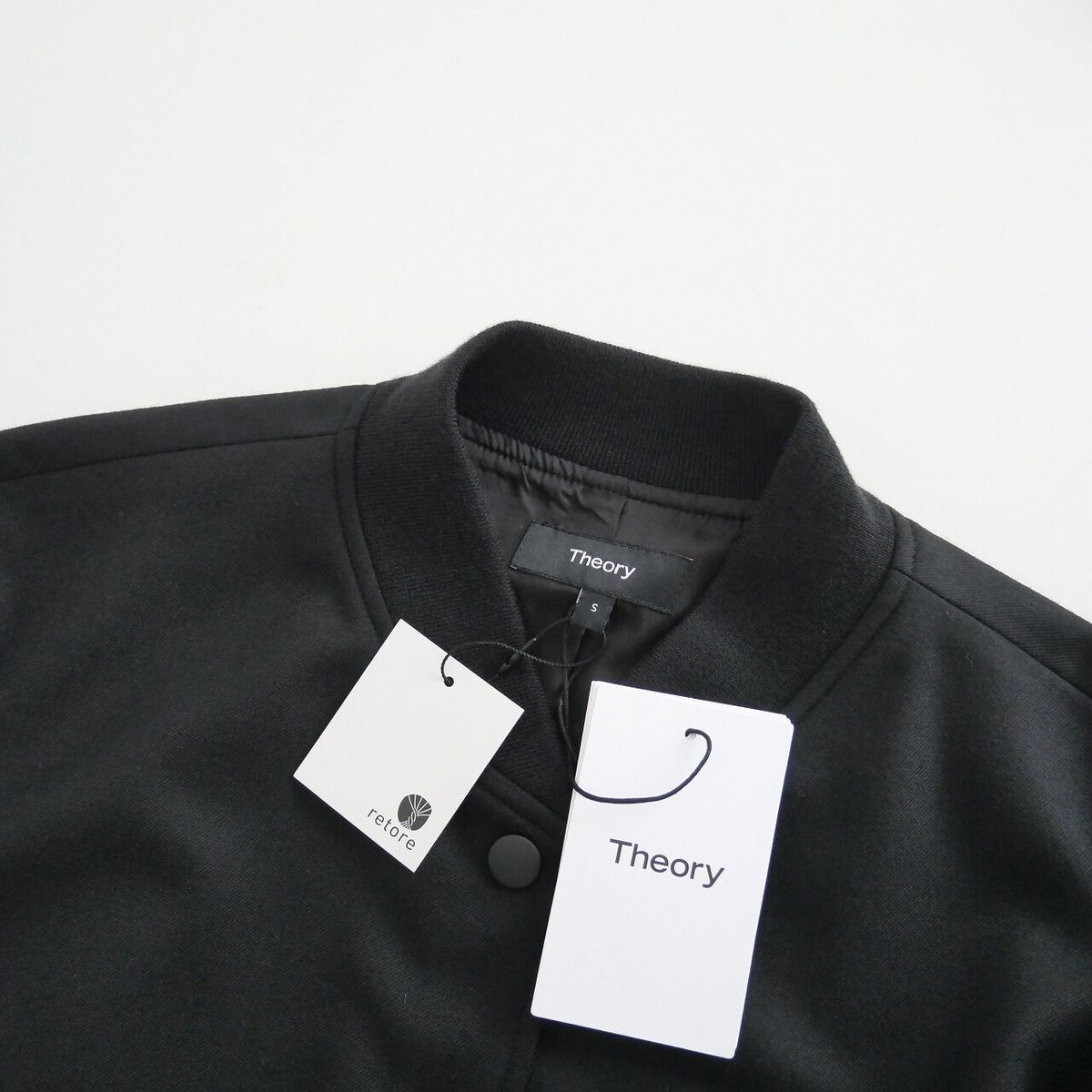 2022AW / 未使用 / Theory / Sleek Saxony Varsity JK