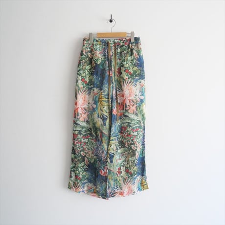 2023SS / L'Appartement購入品 / COUTURE D`ADAM / Botanical Pattern Ramie Easy Pants / 2311-2025