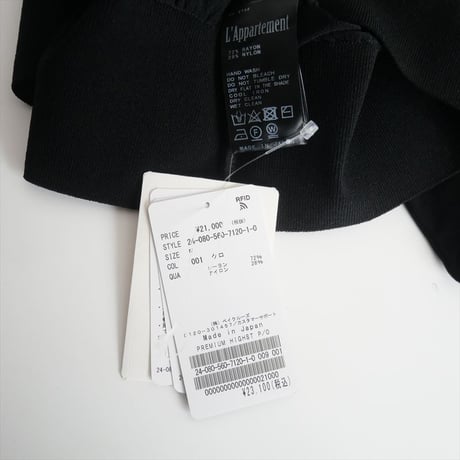 2024SS / 未使用 / L'Appartement / PREMIUM HIGHST PULLOVER / 24080560712010 / 2502-0514