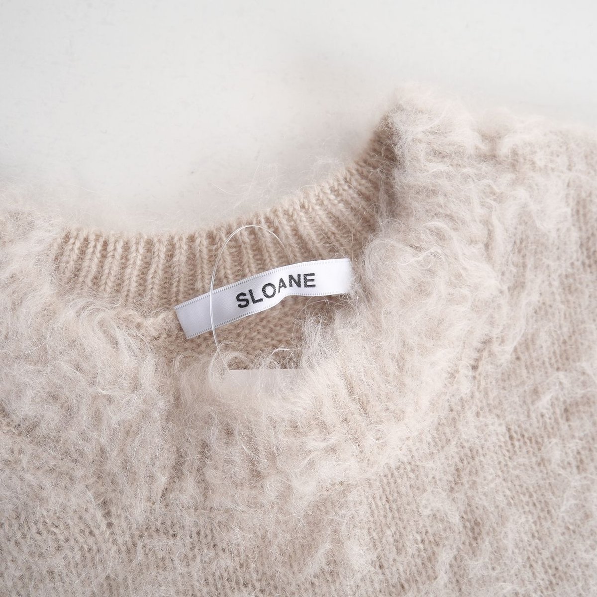 2023AW今季 / SLOANE / 5G天竺モヘヤ ショート丈クルーネック / SL8W-