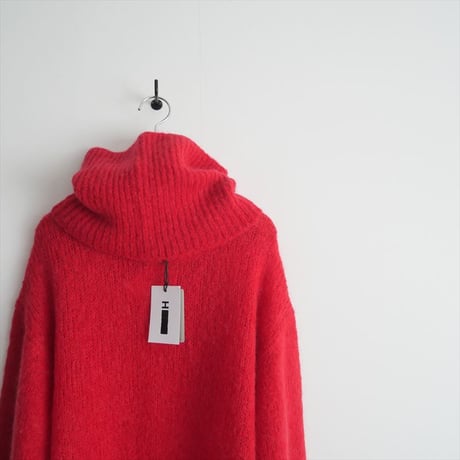 2024AW / 未使用 / H BEAUTY＆YOUTH / ウールモヘヤ スヌード ニットワンピース / 16261994485 / 2501-0697