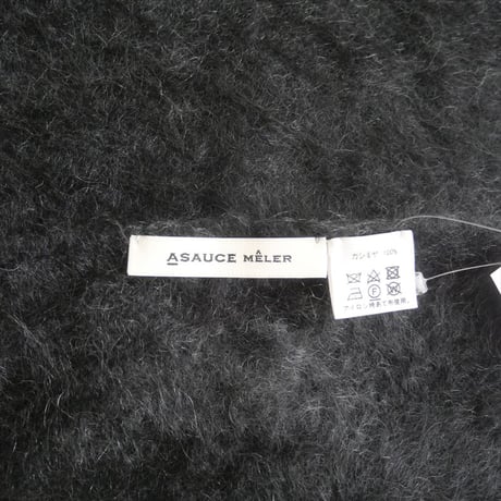 2022AW / ASAUCE MELER / カシミヤファーニットストール / 2403-0492