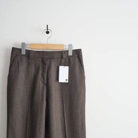 2022SS / DEUXIEME CLASSE / スリム フレア パンツ(linen) / 22030500810010 / 2405-1134