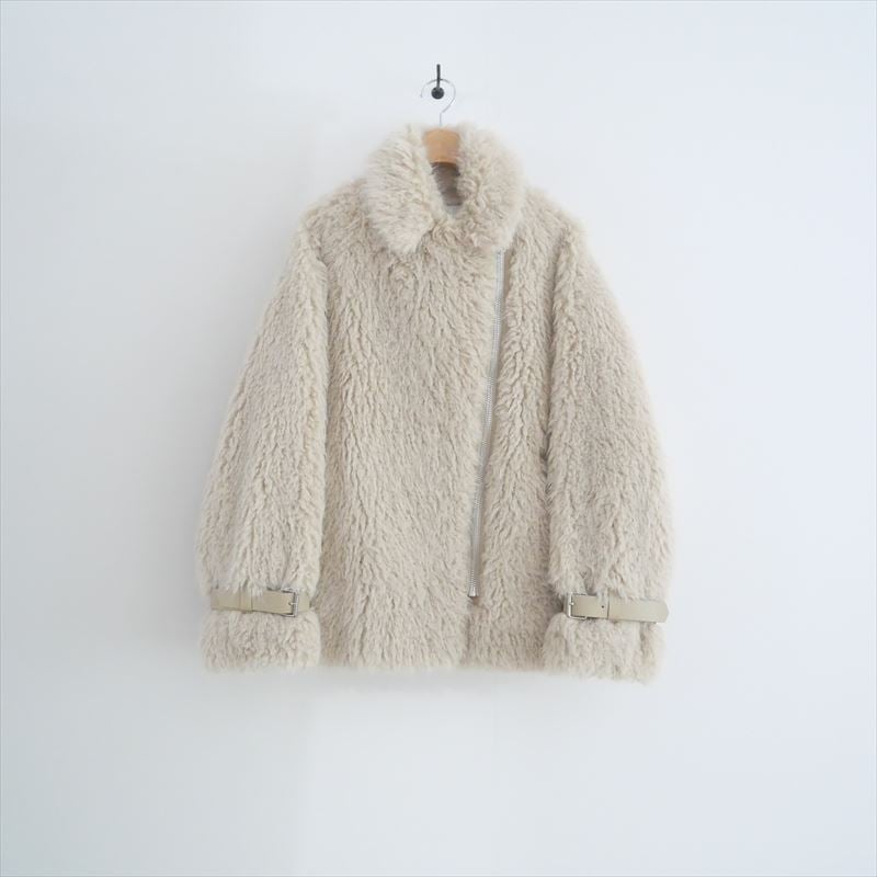 ジャケット・アウター THINK FUR Boa Layered Like Vest 2024AW・人気完売品 / THINK FUR / Boa Riders Jacket /