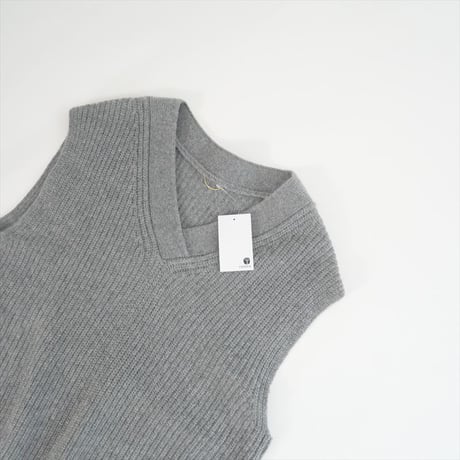 〇2022AW / L'Appartement / Knit Vest / 22080560401030 / 2504-0225