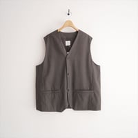2025SS / TOUJOURS oversize vest YM42AV03 / 2605-1352