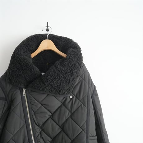 2023AW / PERVERZE / Double Quilting Over Collar Coat / 0123030008 / 2403-2020