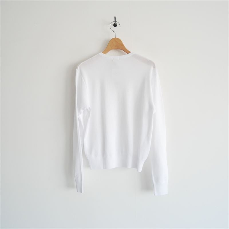 ◆IENA◆Mer cotton セーターマシン クルーカーディガン Mer cotton セーターマシン クルーカーディガン（カーディガン）｜IENA