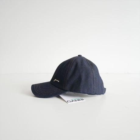 未使用 / GANNI / デニムキャップ / A6196 / 2512-0558