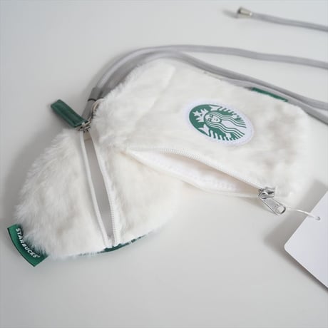 2025SS今季新作・人気完売品 / 未使用 / Starbucks / ショルダーポーチセットシマエナガ / 2502-0257